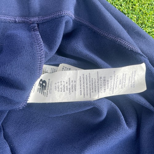 New Balance Half Zip Pullover Hoodie Activewear Athletic Top Navy White S - Picture 4 of 4