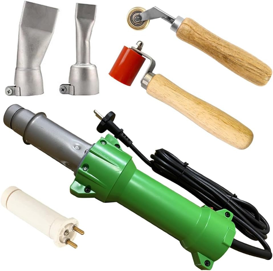 Pistolet de soudage plastique 1600W pour réparer les fissures de pare-chocs sans colle
