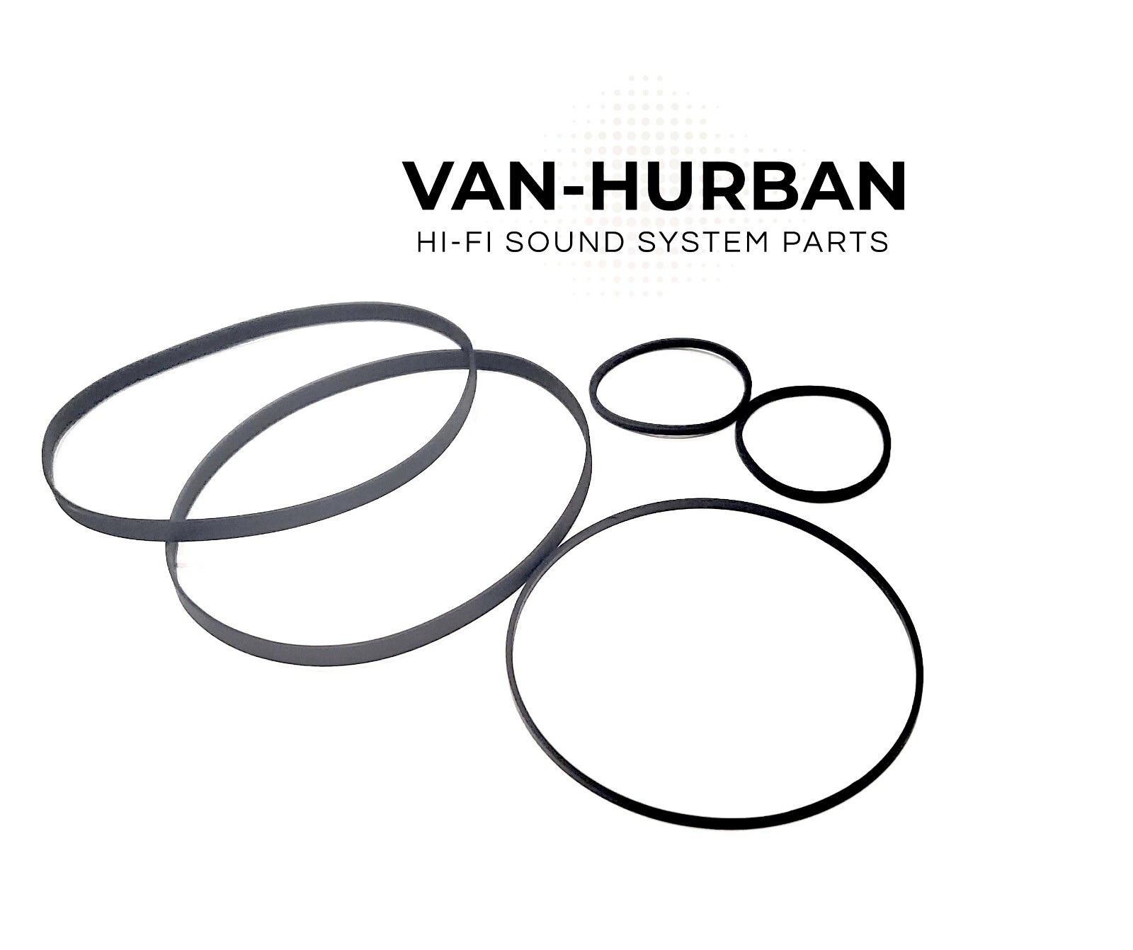 Sony TC-WE 635 Riemen-Set Belt Kit Courroie Cinghia