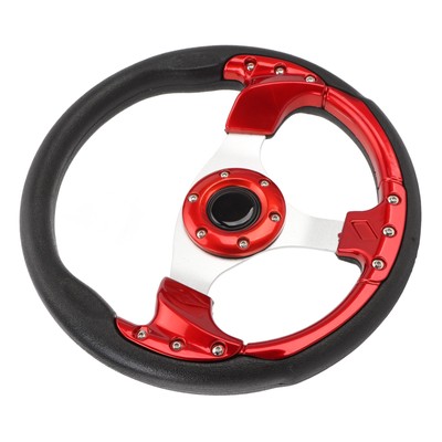 Volant De Voiture Volant De Course 13 Pouces Pour Polyvalent Ebay 