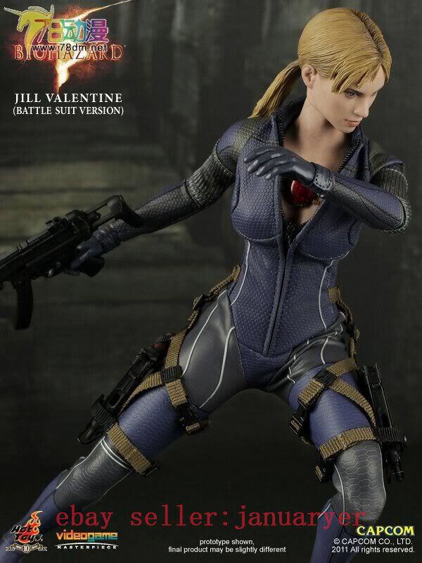 Kit Jill Valentine Resident Evil 3 1/6 Compatível Hot Toys