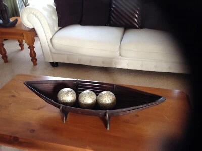 45 Both Boat And 3 Decorative Balls Vases Bowls Gumtree