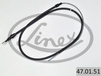 Linex 47.01.51 Cable, Parking Brake For Seat VW