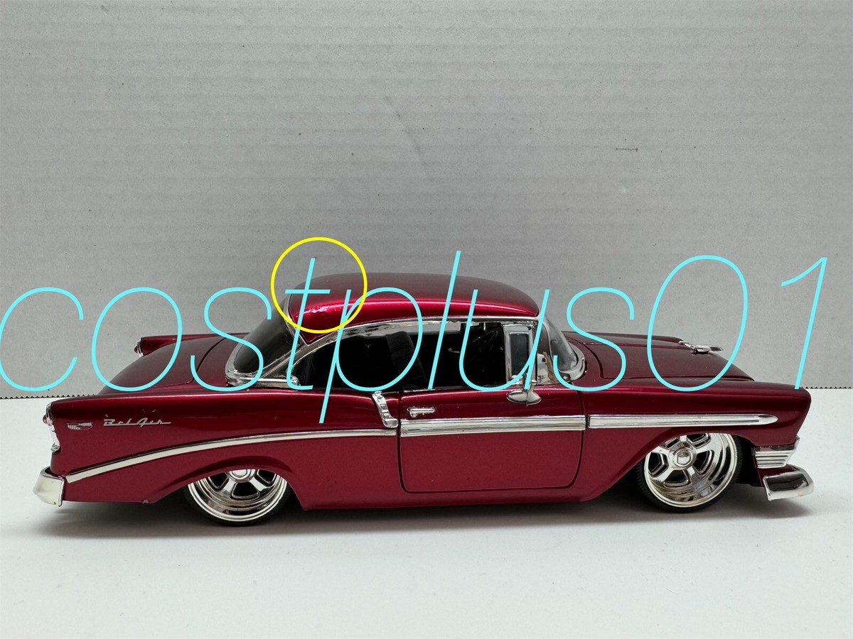 JADA BTK 1956 CHEVY BEL AIR 1:24 RED | eBay