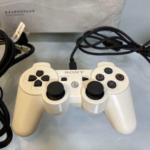 Playstation 3 (40GB) PS3 Sony Ceramic White CECHH00 Japan Konsole gebraucht ohne Karton - Bild 8 von 11