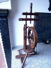 Altes Spinnrad um 1947