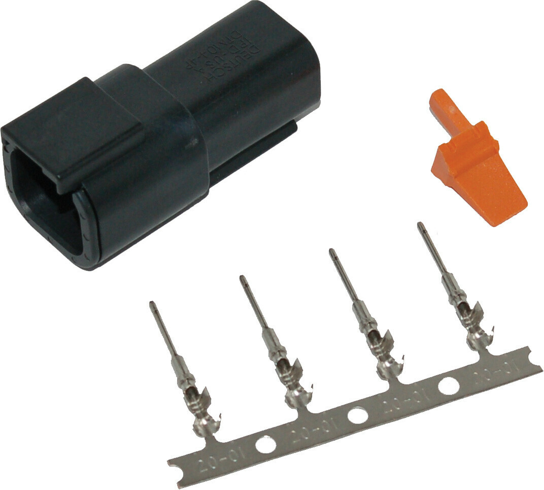 Namz DTM 4-Position Connectors Black Receptacle MDR-4B | eBay