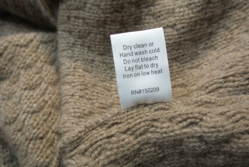 NEW, LA LIGNE Turtleneck Cashmere Sweater Dress in Heather Tan Size M #S5263 - 第 5/6 張圖片