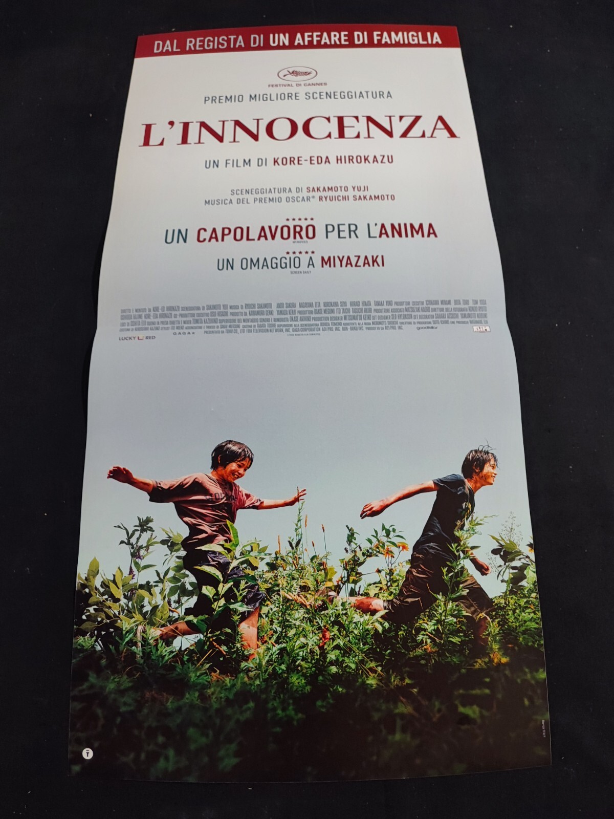 Locandina originale film L'innocenza () - Regia di Hirokazu Kore-eda