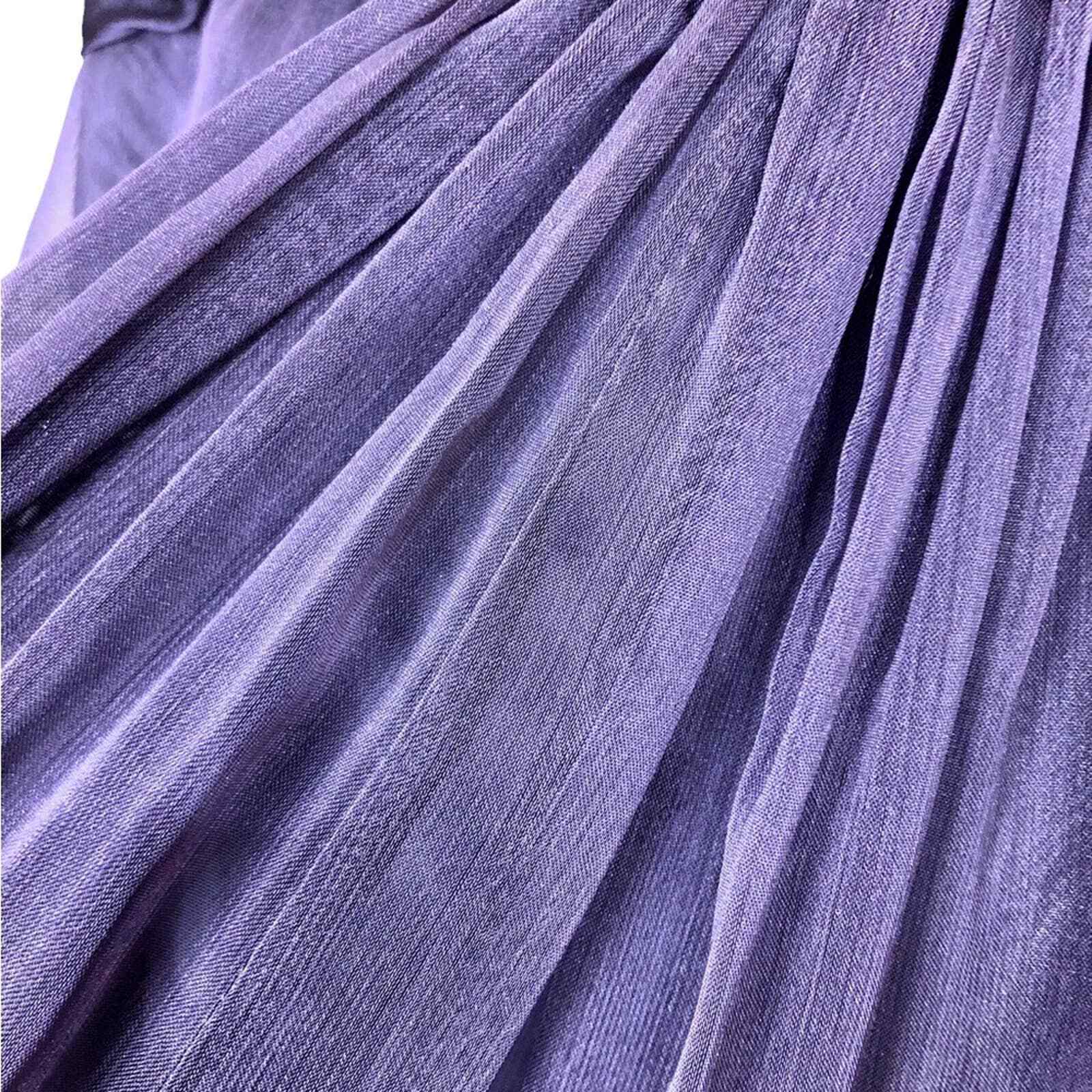 Monique Lhuillier Lavender Chiffon Twist Column B… - image 13