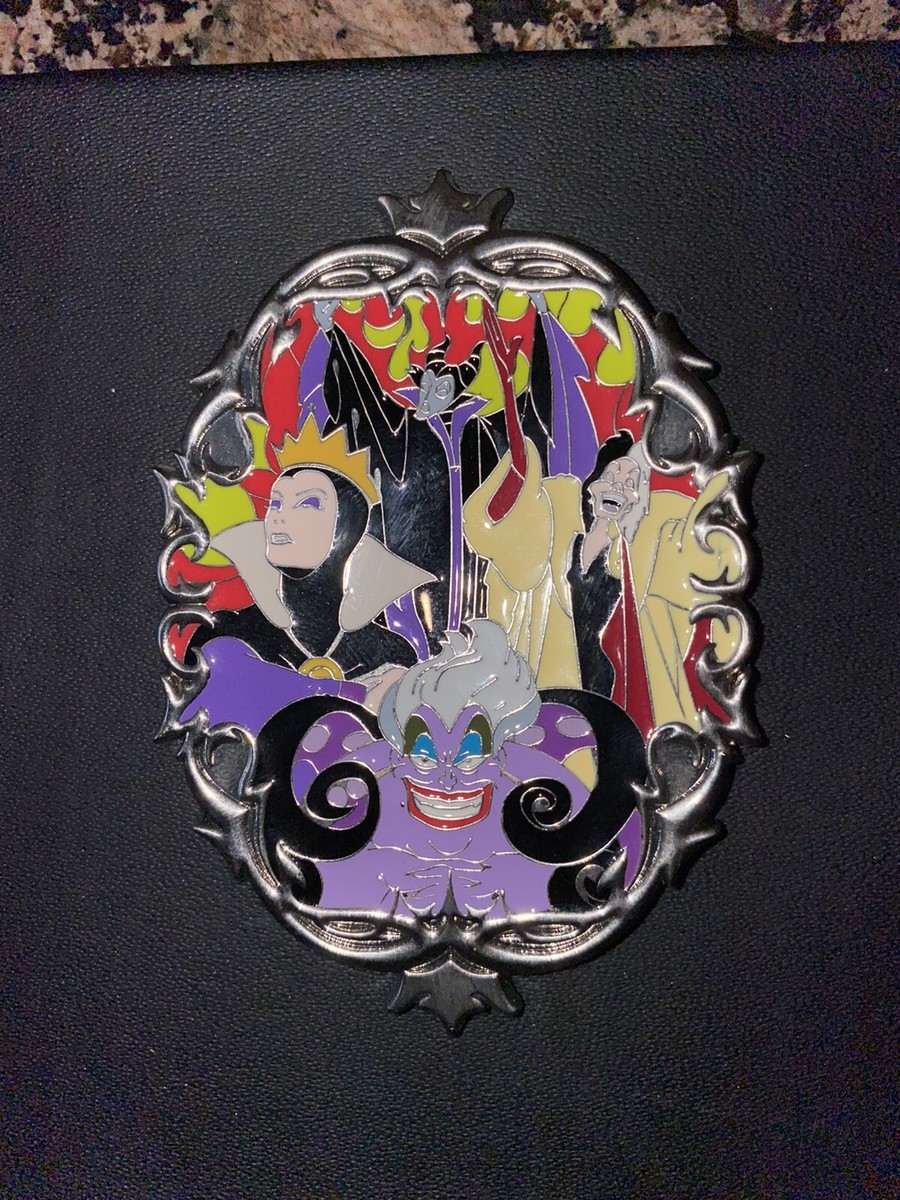 【希少】DisneyStoreLimited Edition 500 ピンバッジ DisneyStore - Classic Disney Villains - LE 500 - Jumbo - Pin 92014