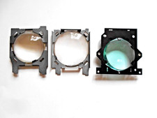 3-Vintage Kodak Projector Condenser Lens in Metal Holders