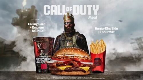 Recubrimiento COD MW3 y Modern Warfare 2 Burger King Town +1 hora doble llave XP global🔥 - Imagen 1 de 1