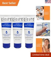 Original Mint-Free Toothpaste with Whitening Properties - Safe for Kids Adults