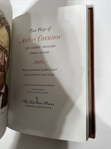 Two Plays - Anton Chekhov - Easton Press - Picture 2 of 7