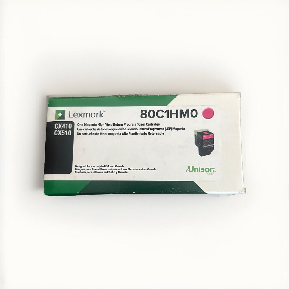 Toner compatible Lexmark 80C1HM0 main image 1