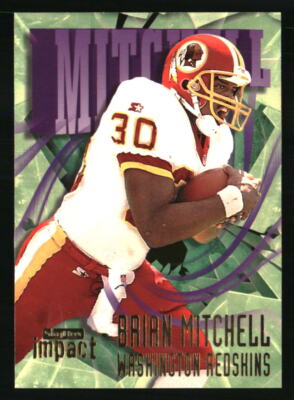 Brian Mitchell 1997 SkyBox Impact #197 Football Card