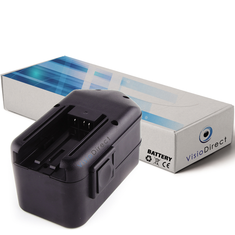 Lot de 2 batteries pour Milwaukee 1109-52 perceuse visseuse 3300mAh 18V