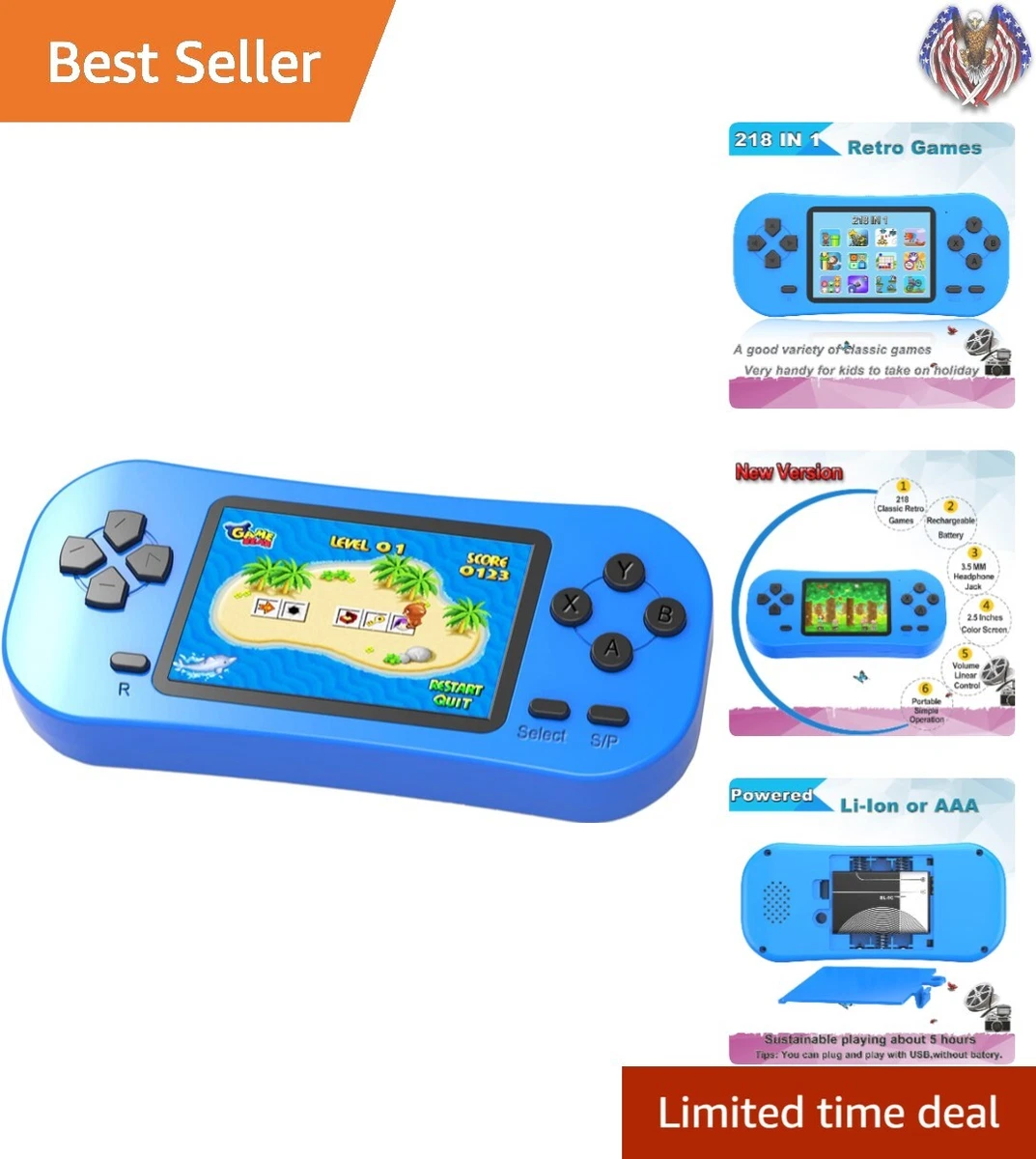 Handheld Games 218 Classic Electronic Games 2.5