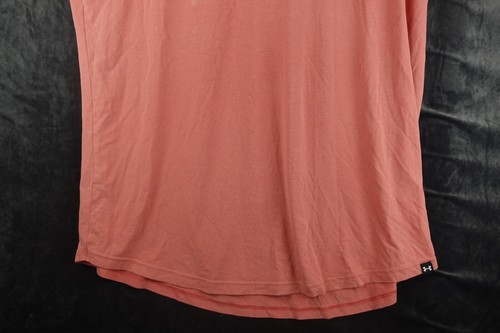 Under Armour Project Rock Salmon Gym Training Casual Tee T Shirt Mens 2XL - Picture 2 of 10