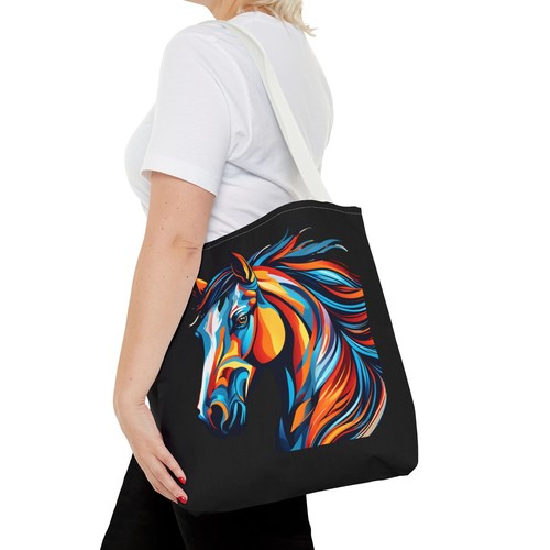 Abstract Horse 2 Tote Bag (AOP) - Picture 27 of 66
