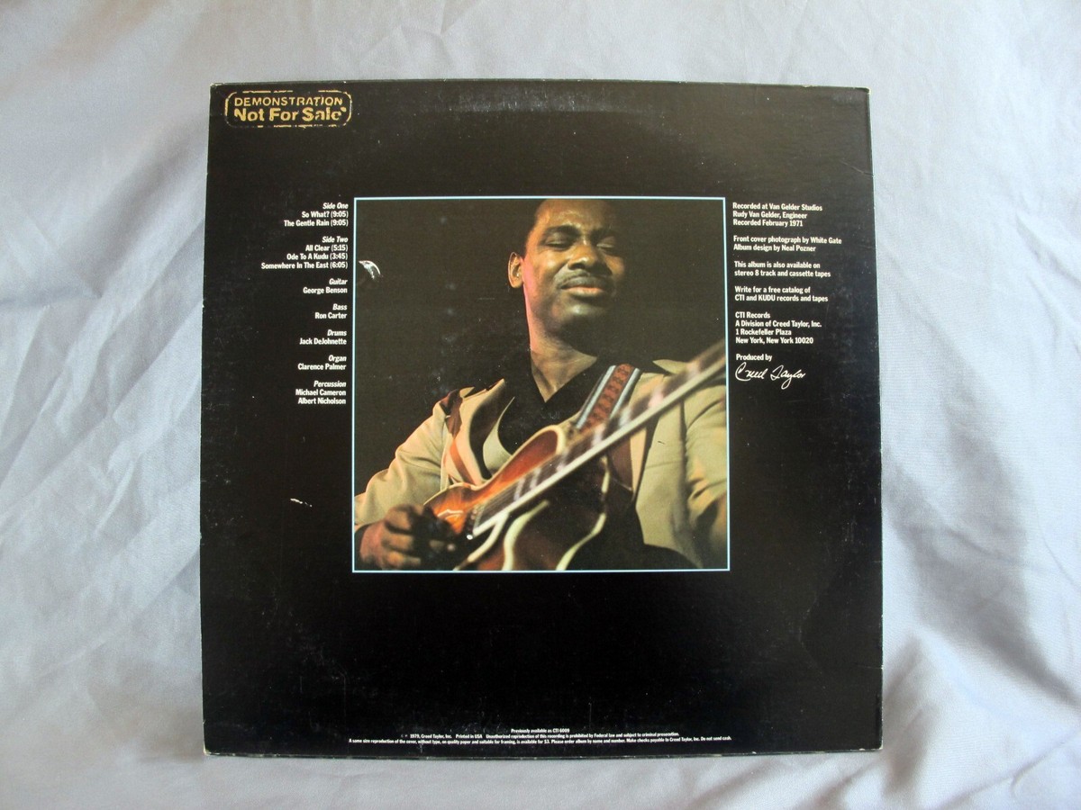 George Benson : Beyond The Blue Horizon 1979 Jazz Promo LP