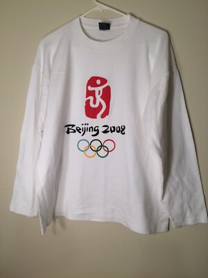 Bejiing 2008 Summer Olympics Longsleeve T-shirt XL Vtg