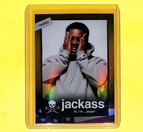 2022 Zerocool Jackass #17 Jasper 9/10 Gold Refractor Rookie Card  - Afbeelding 1 van 1