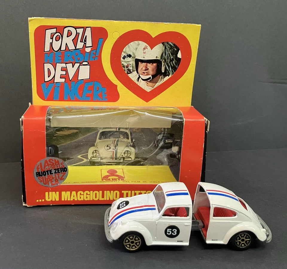 POLITOYS VW VOLKSWAGEN BEETLE-HERBIE THE LOVE BUG-In Original Package-Excellent - Image 2 of 4