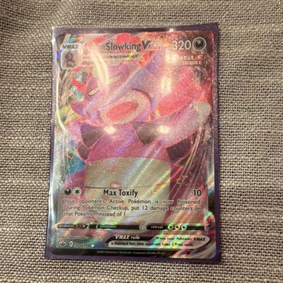 Pokémon Galarian Slowking VMAX 100/198 Chilling Reign Ultra Rare Holo 320 HP
