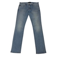 John Varvatos Star USA Jeans Wight Skinny Straight Denim 32x32