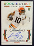 ANTHONY SCHWARTZ 2021 Panini Flawless Rookie Debut Signatures Silver 19/20