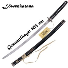 NUOVA spada Samurai Katana altezza 103 cm per cosplay LARP collezionisti Giappone fan Otaku
