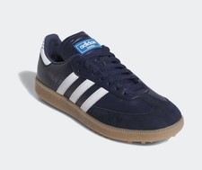 Adidas Samba Navy/Gum Golf Shoes - Size UK 8 - Brand New In Box
