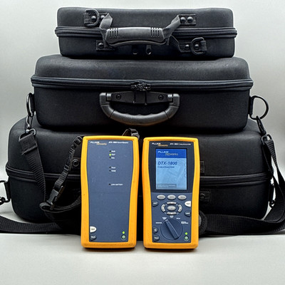 Fluke DTX-1800-MSO Master Cable Analyzer Kit w/DTX-OTDR SFM2 MFM2 NSM 10GKIT