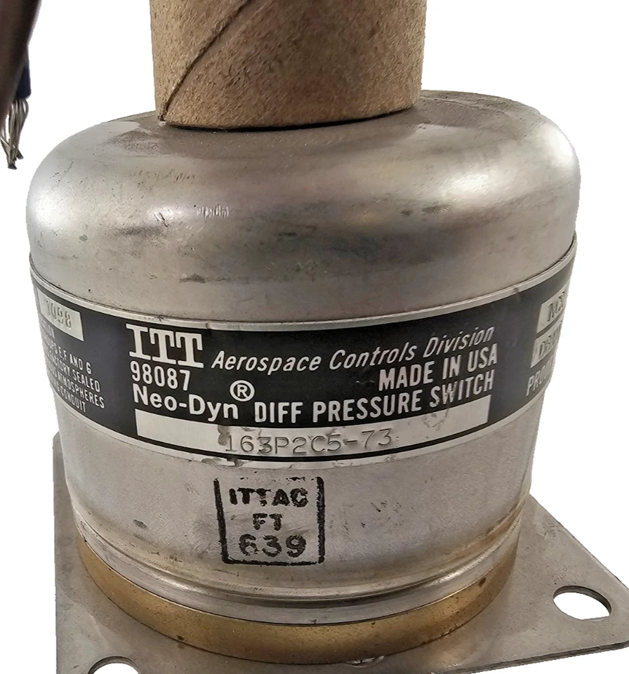 Neo-Dyn 163P Differential Pressure Switch – Model 163P2C5-73, NEMA 4 - Image 3 of 4