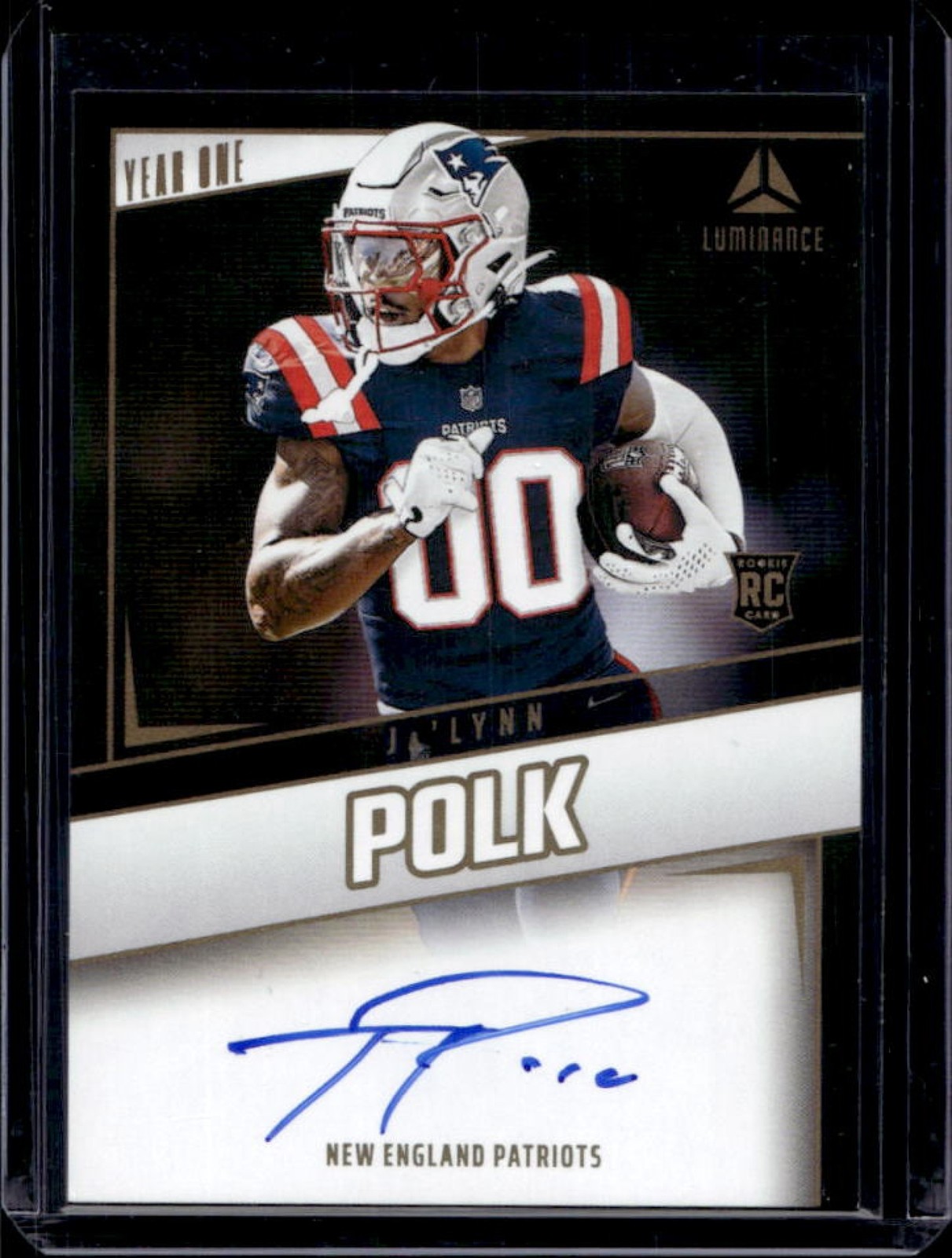 Ja'Lynn Polk Panini Luminance Year One Signatures Rps #YOSJPK Base