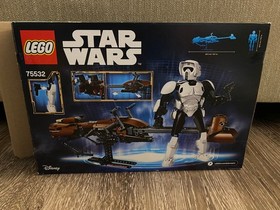 LEGO Star Wars: Scout Trooper & Speeder Bike (75532) Used, Open, 100% Complete