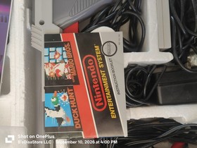nintendo nes action set complete in box
