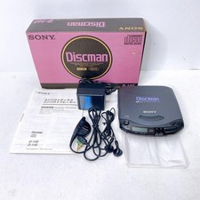 SONY D-145 Discman Portable CD Player Remote AC Adapter Japan