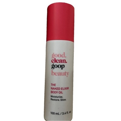 good.clean.goop beauty The Naked Elixir Moisturizing Body Oil 3.4 fl oz NWOB