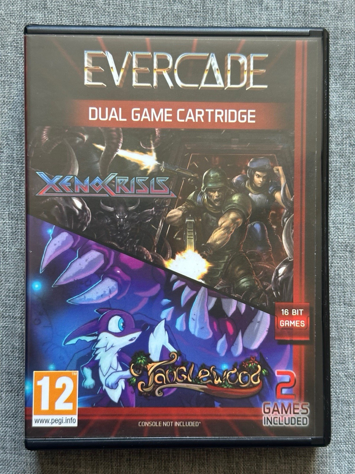 evercade xeno crisis tanglewood dual game cartridge