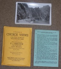 CHOICE VIEWS OF CODY ROAD & YELLOWSTONE PARK, 30 PHOTOS OF POINTS OF INTEREST