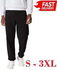 Hanes Men's Ecosmart Best Sweatpants, Athletic Lounge Pants with Cinched Cuffs