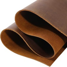 Full Grain Genuine Leather Sheets 2mm 12x24 inch Tooling Cowhide Dark Brown