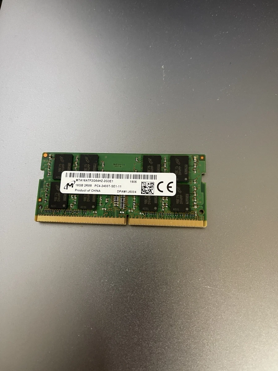 Micron DDR4 SDRAM 16 GB Total Capacity Memory (RAM) for sale | eBay
