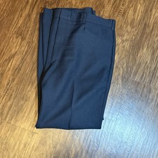 Vintage Levi  s Action Slacks Men  s Size 38 Flat Front Black