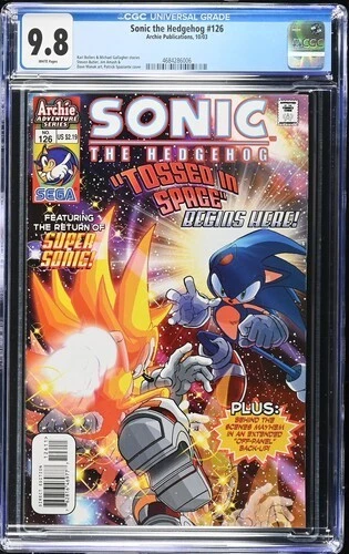 Sonic the Hedgehog 9.8 Near Mint/Mint Comics, Graphic Novels