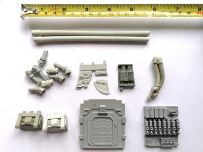 Forge World Imperial Bulkhead, Bolter and Warhound Titan Bits - Warhammer 40.000