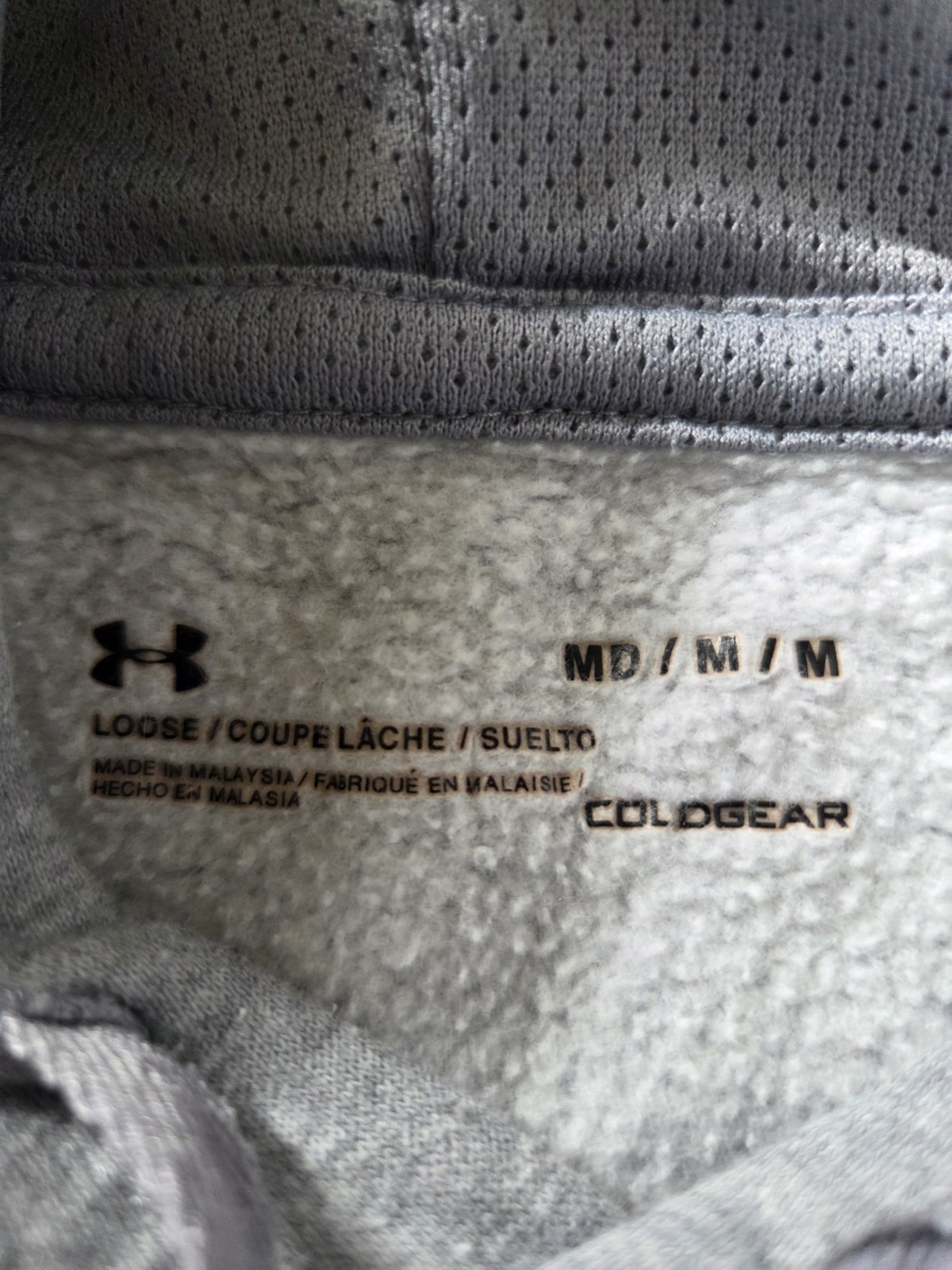 Gray Under Armour Kent State Golden Flashes Hoodie Men's Size M thumbnail 3